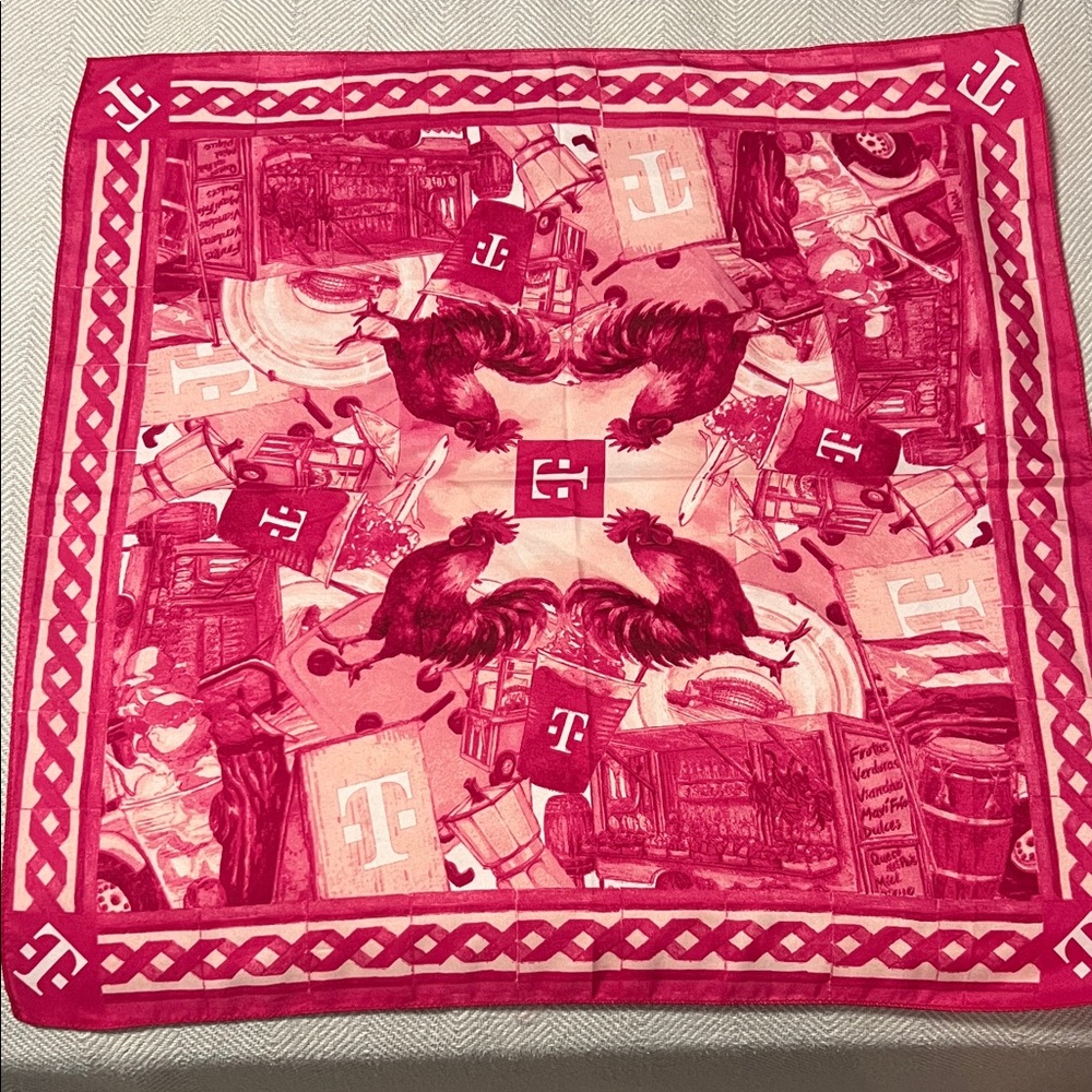 Bad Bunny Residency in Puerto Rico 2025 Concert Memento Pattern Scarf